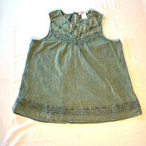K Jordan Green Sleeveless Top